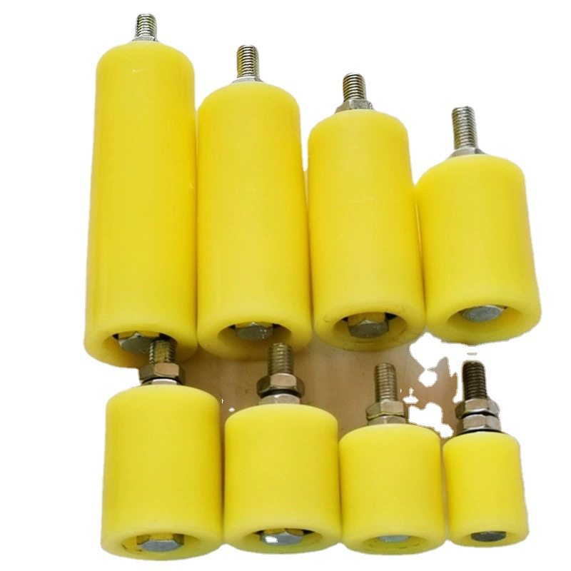 Nylon positioning pulley door clamping wheel assembly with bracket sliding door upper wheel fixed clamping wheel large hanging wheel guide wheel door wheel
