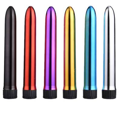 7-inch vibrator female electroplating bullet seven-inch vibrating vibrator adult sexy masturbation equipment factory direct sale