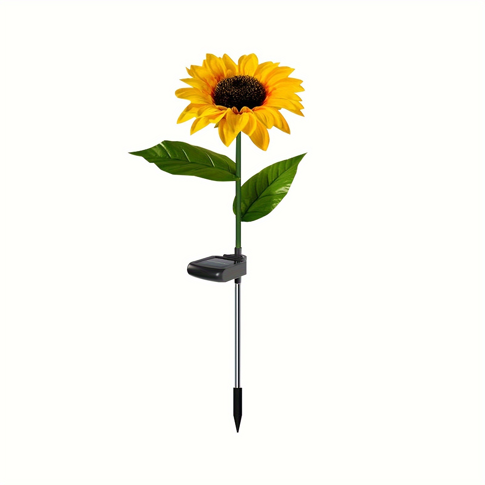 Solar sunflower Lantern Garden Garden artificial flower decoration lawn plug-in lamp