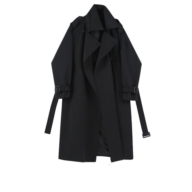 2024 Fashion Elegant All-match Women's Mid-length Coat Coat Spring and Autumn Loose Small Coat Trend