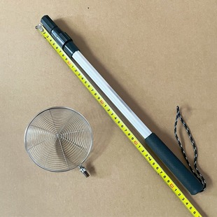 Ice fishing ice fishing spoon head new stainless steel ice fishing net winter fishing ice drilling ice breaking fishing supplies