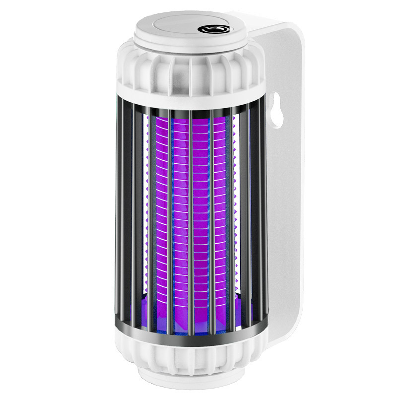 Electric shock mosquito killer usb rechargeable portable outdoor dormitory wall-hanging desktop mosquito killer 1 photocatalyst mosquito repellent lamp