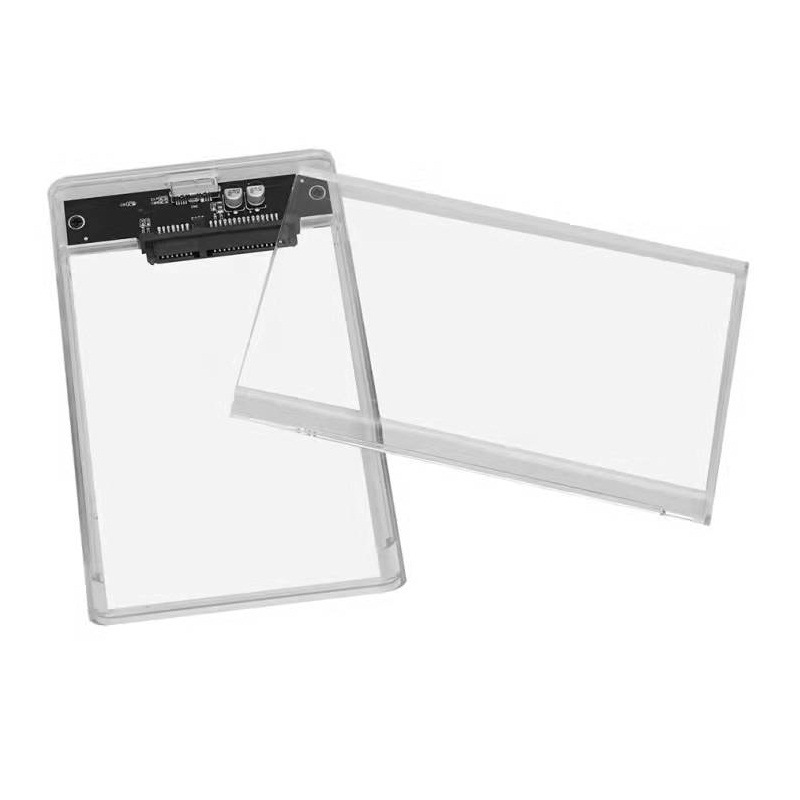 Transparent SSD solid state mechanical 2.5 inch notebook SATA serial USB 3.0 high speed mobile hard disk box