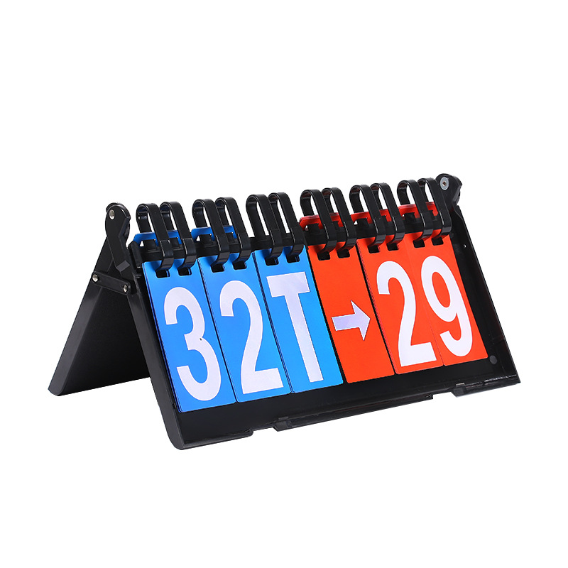 Scoreboard billiards scoreboard flip basketball scoreboard score card board game table tennis score card