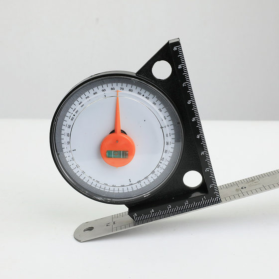 Angle meter high-precision pointer-type inclined level multi-function slope measuring tool tile tile tile tile artifact