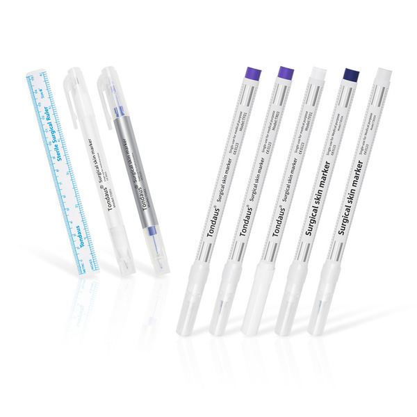 Hersteller Direktverkauf, grenzüberschreitend, speziell für Permanent-Make-up-Marker, Ein-Kopf-Markierstift, Doppelkopf-Markierstift, Positionierungsmarker Image