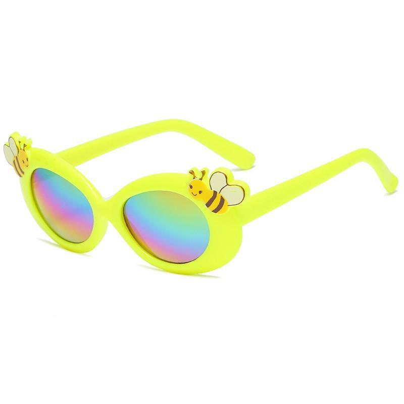 New children's sunglasses cute doll cartoon sun protection dustproof eye protection boys and girls sunglasses kids girls foreign trade glasses