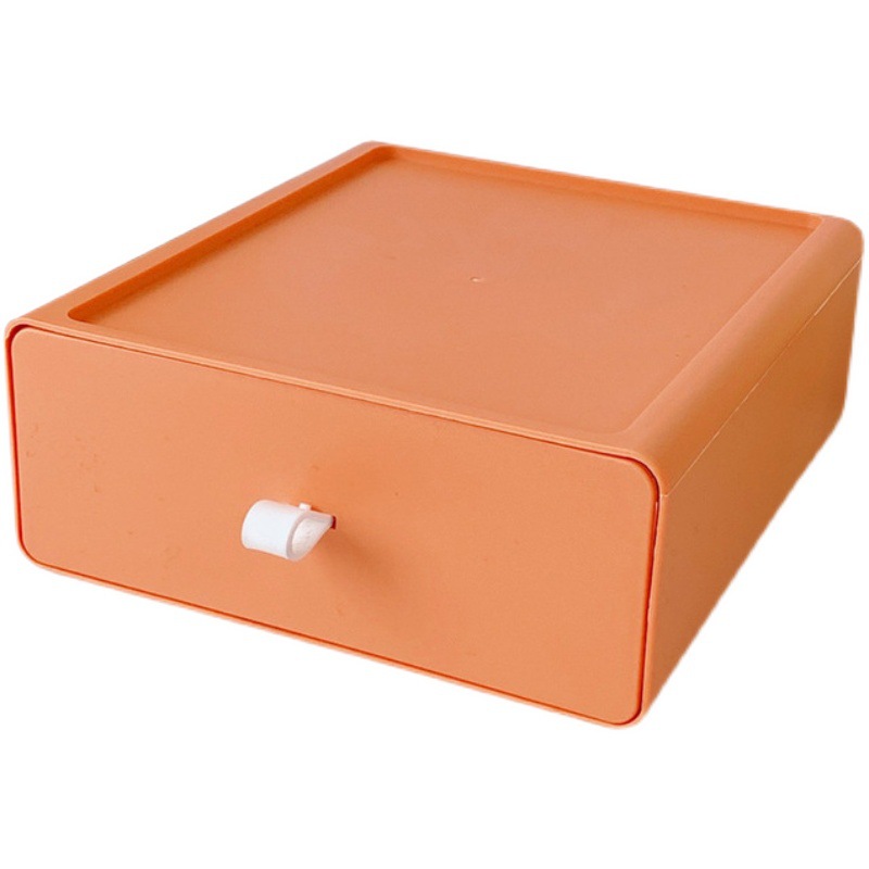 Desktop cosmetics storage box multi-layer drawer storage rack large capacity cosmetics storage box new combination storage box