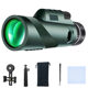 SOURCE Factory 10x42 monocular mobile phone telescope large diameter 80x100 high power HD Outdoor low light night vision