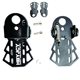 Mountain bike thickened steel folding pedal children's balance board 99 type riding accessories