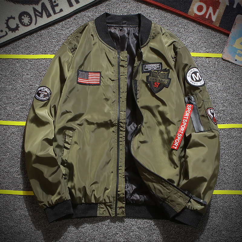 Jacket Men's 2021 Autumn New Fashion Korean Style Fashionable Men's Baseball Clothing Sports Casual Workwear Men's Jacket