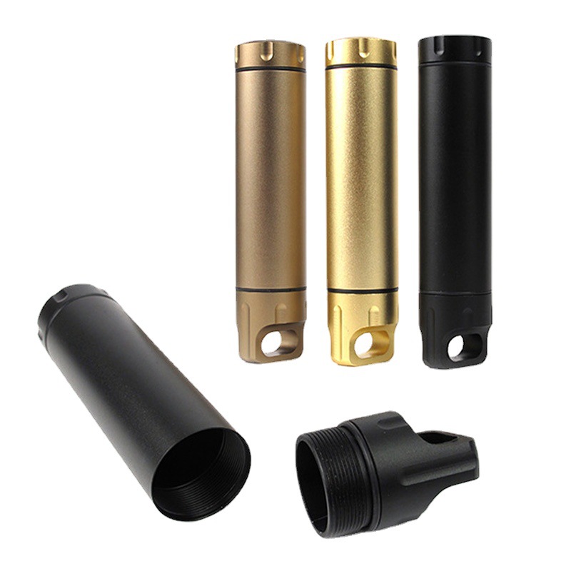 Su Mi All Metal Outdoor Survival Equipment EDC Sealed Tank Waterproof Bin Waterproof Tank Waterproof Box Emergency Medicine Bottle