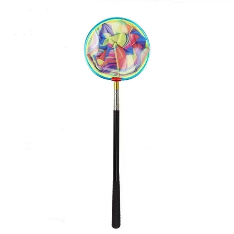 Children's copy net outdoor telescopic butterfly net insect fishing net bag baby copy net bucket insect net head trumpet