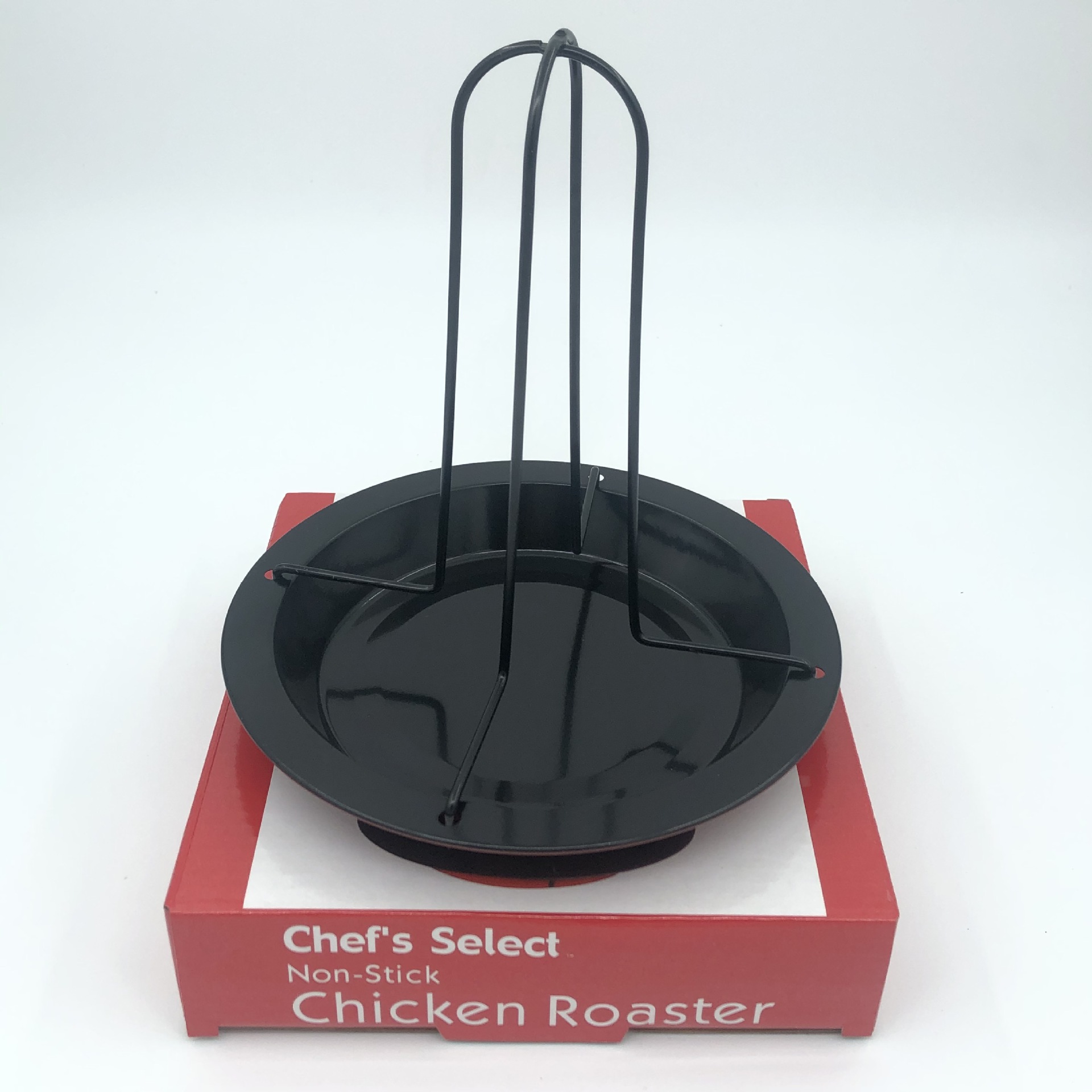 户外家用烧烤叉烤鸡架不粘烤鸡盘chicken roaster bbq烧烤配件