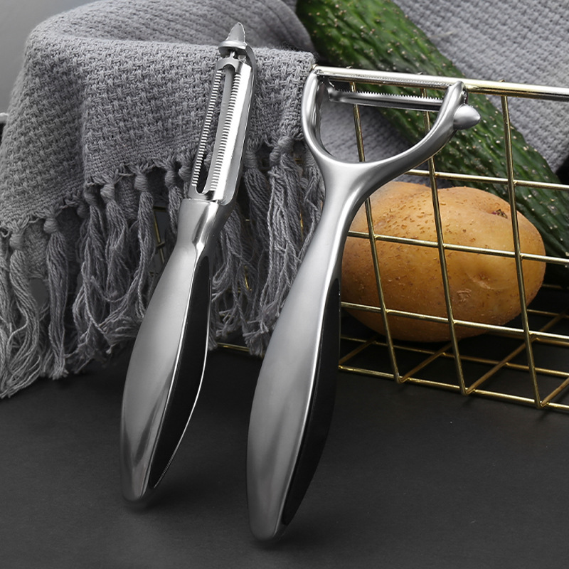German-style New Alloy Peeling Knife Potato Peeling Artifact Apple Melon Planer Kitchen Fruit Household Multifunctional Scraper