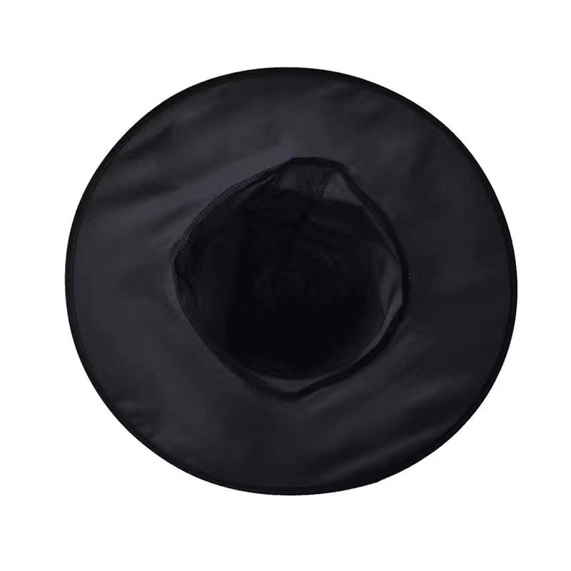Halloween Hat Black Oxford Cloth Witch Hat Makeup Costume Props Harry Potter Witch Hat Witch Hat