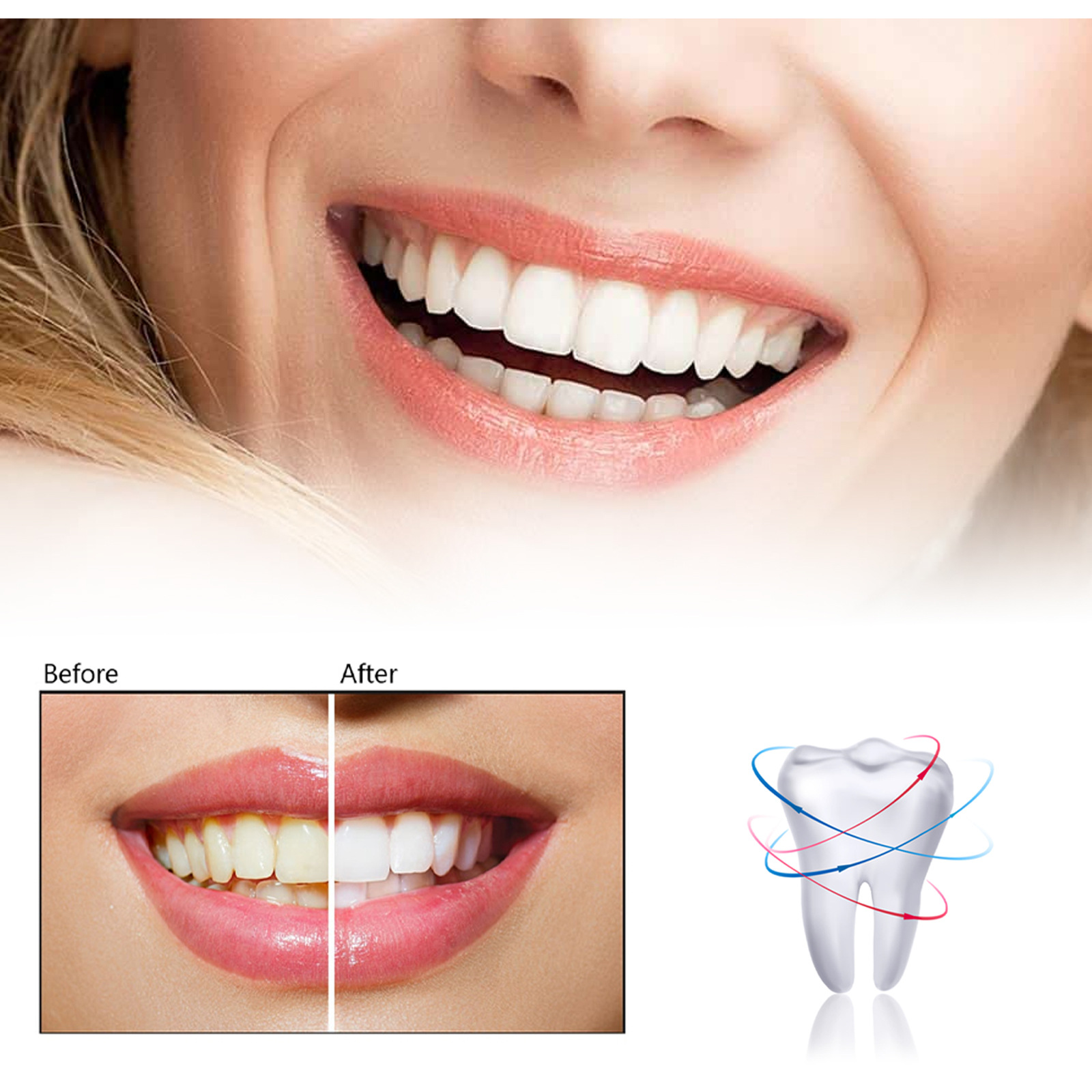 EELHOE Beauty Tooth Pen Dirt Removal in Oral Cavity Cleaning Removal Yellow Teeth Smoke Teeth Stain Removal Brightening Whitening Teeth Care