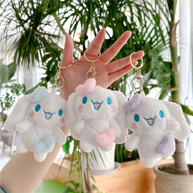 Jade Gui Dog Doll Small Pendant Internet Celebrity Plush Toy Keychain Clamping Four-inch Clamping Machine Doll Creative Gift