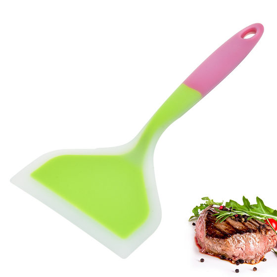 In stock Jade roast silicone spatula wide mouth pizza shovel steak non-stick pan silicone spatula pancake pancake fruit