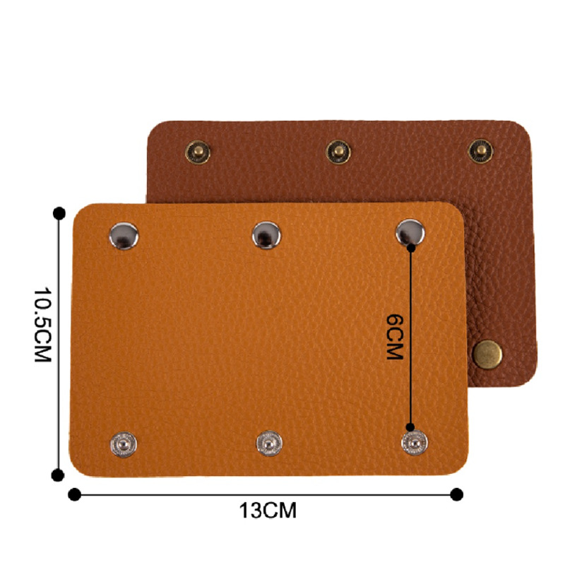 In Stock Luggage Handle Protective Cover Anti-Leveling Bag Handle Leather Cover Removable Luggage Trolley Case Handle Leather Cover