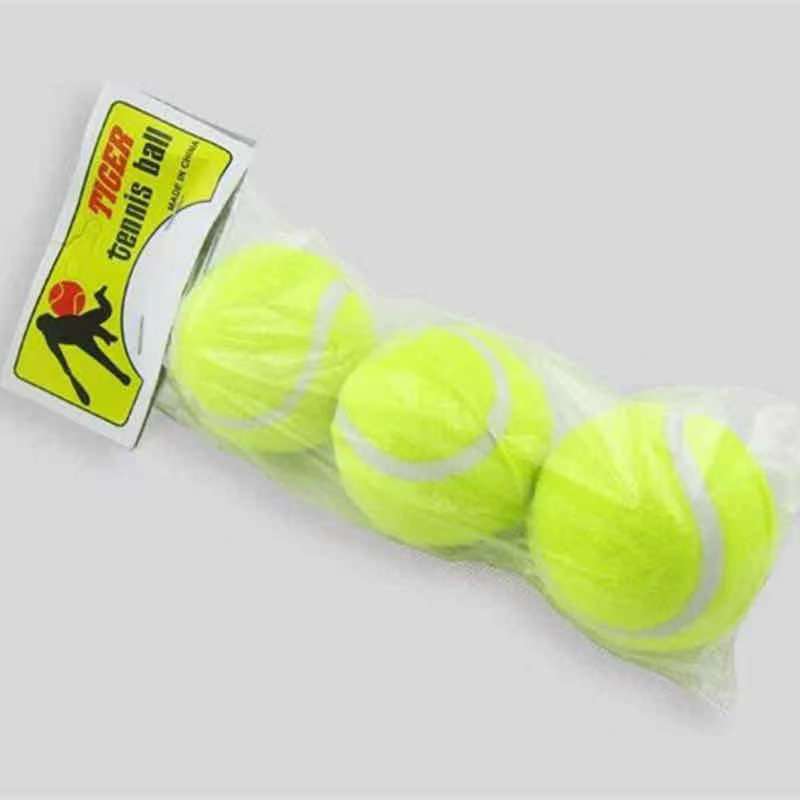 Dog toys, elastic tennis balls, chew-resistant toys for large, medium and small dogs, rubber training balls, pet supplies