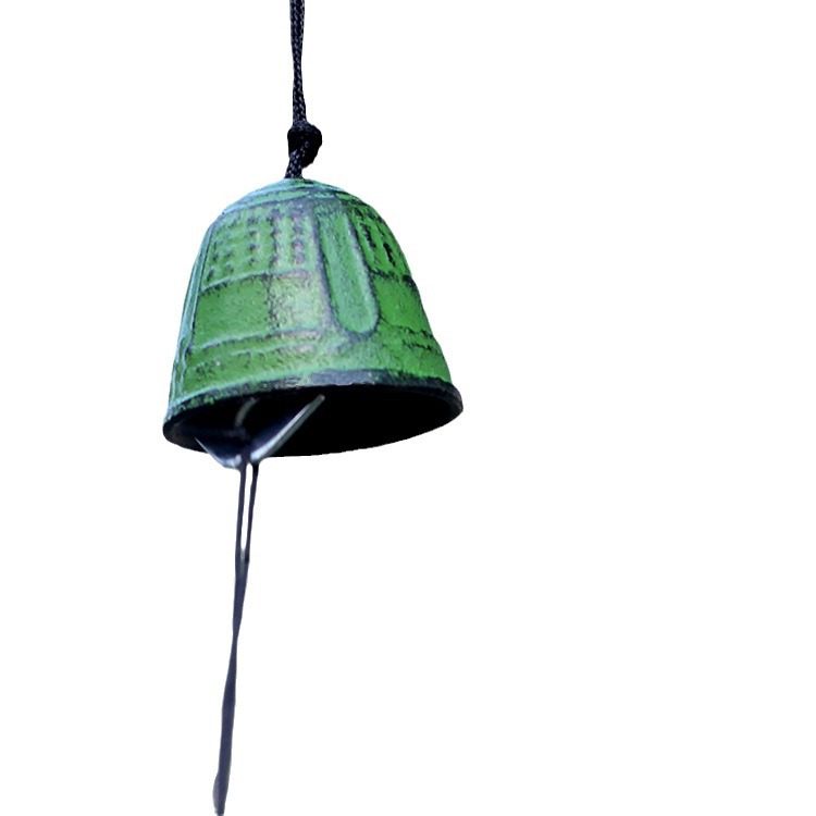 Japanese style iron bell southern cast iron metal wind chime Fanling iron art scenic spot gift pendant ornaments