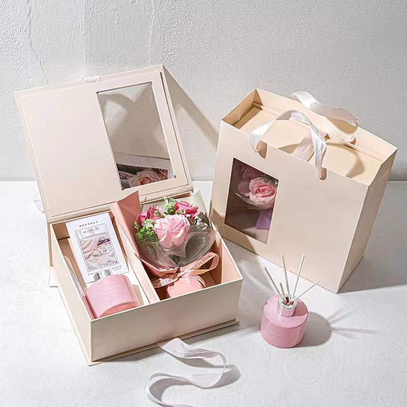 [Gift bag] Dried Flower aromatherapy gift box fire-free aromatherapy indoor fragrance decoration hand gift holiday gift