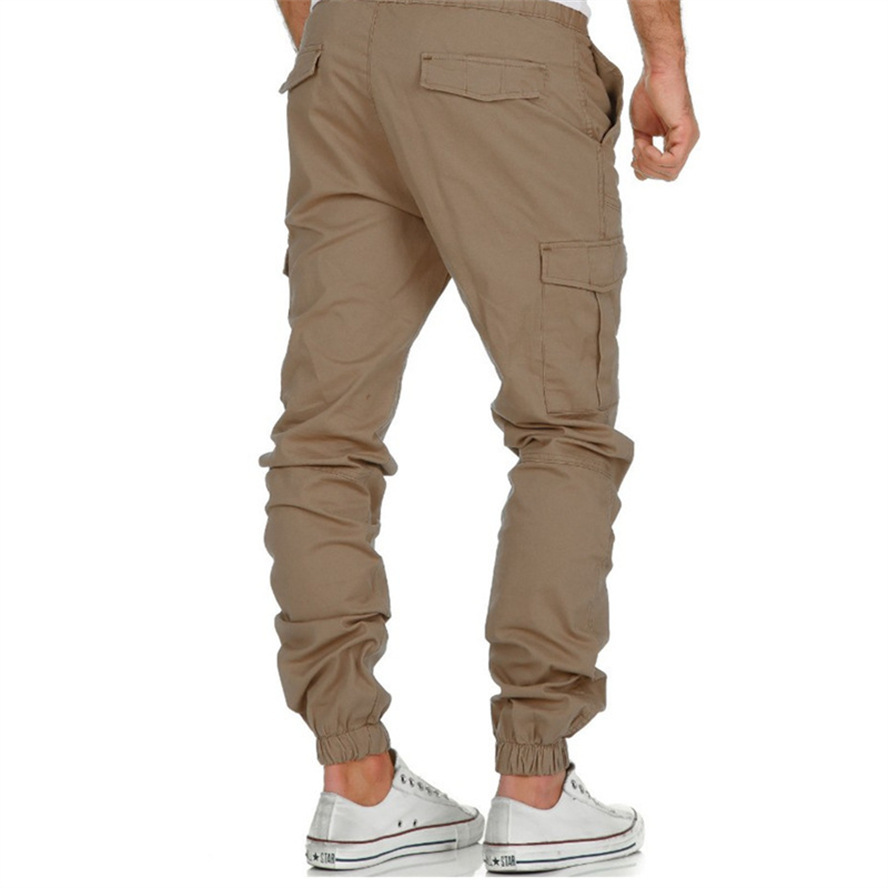Amazon Foreign Trade Hot Workwear Multi-Pocket Pants Woven Men's Outdoor Sports Casual Pants Fashion Leg Pants