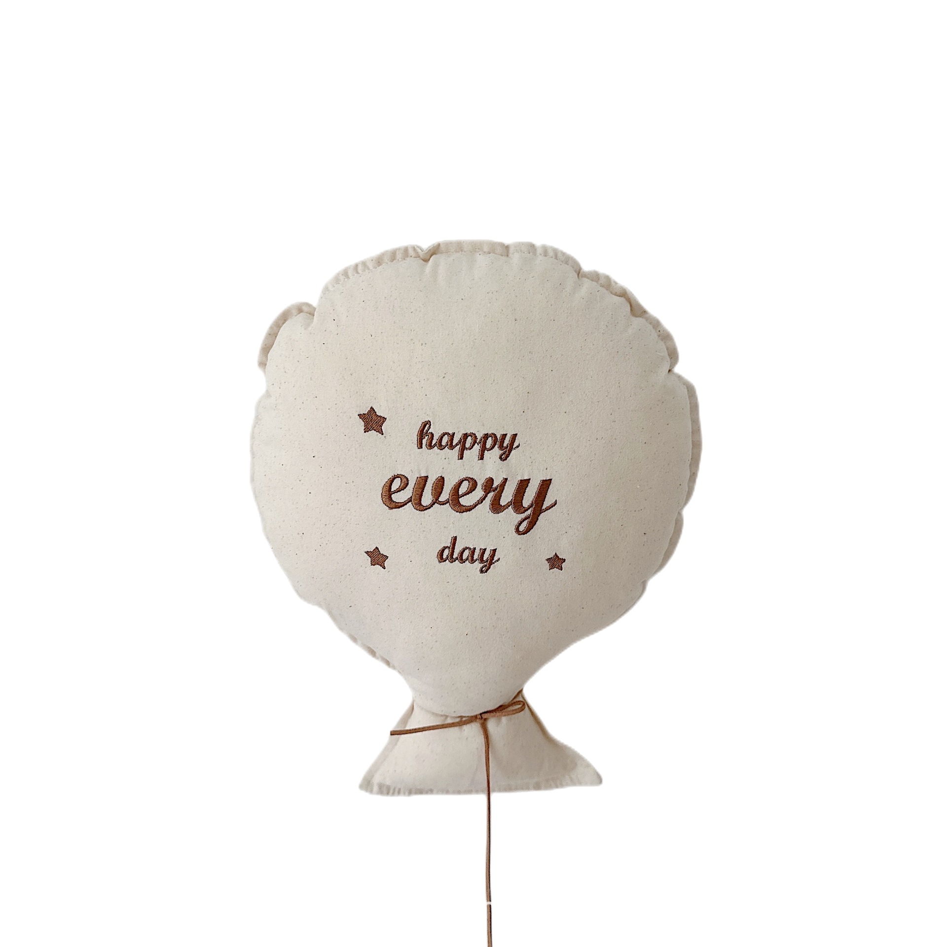 Korean Baby ins Birthday One Hundred Days Anniversary Embroidered Name Fabric Decorative Balloon Pillow