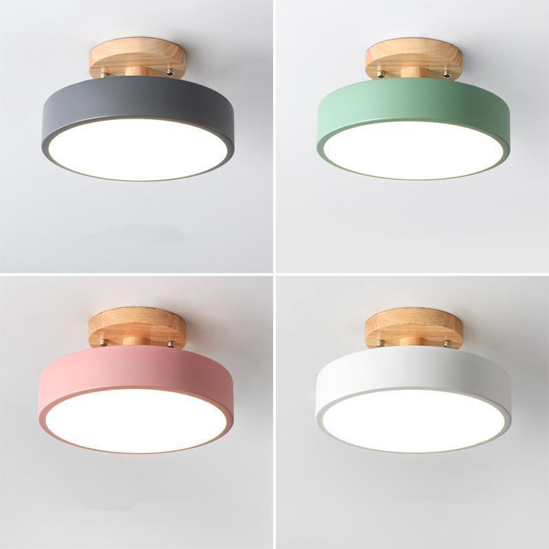 Aisle Lights Corridor Lights Nordic Distinctive Creative Hallway Door Lights Nordic Log Balcony Cloakroom Lamps