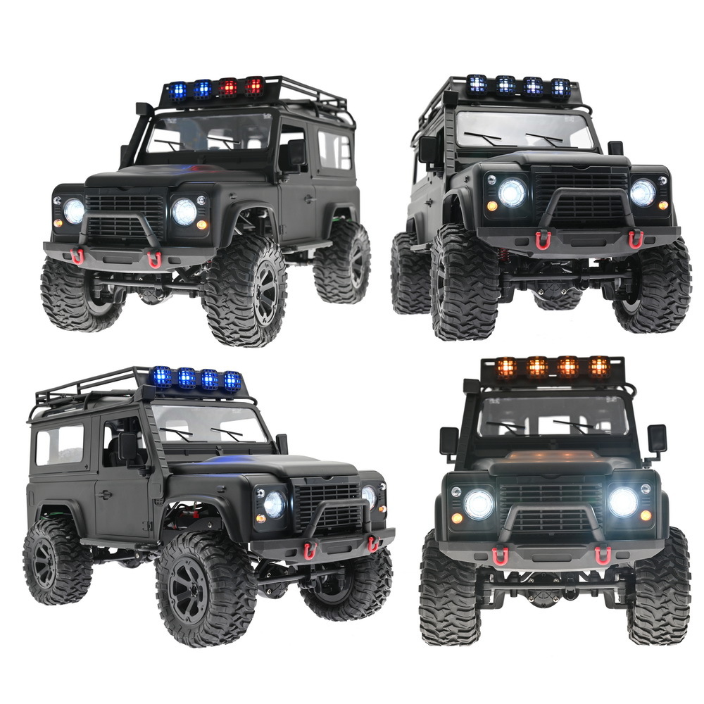 Feiyu FY003-5A 2.4G full scale four-wheel drive climbing car guard upgraded lighting remote control toy