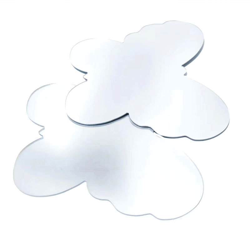 Factory supply a variety of irregular lenses ins shaped makeup mirror diy dressing mirror acrylic mirror wholesale
