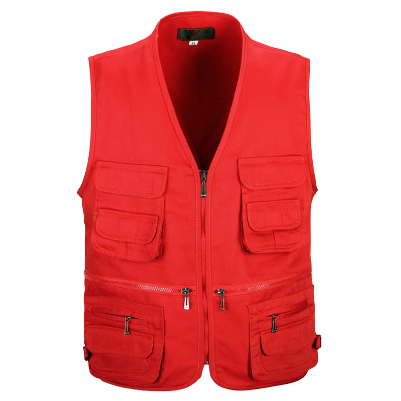 Sanyou factory outdoor multi-pocket vest men's fishing mountaineering photography vest leisure vest men's cross-border wholesale