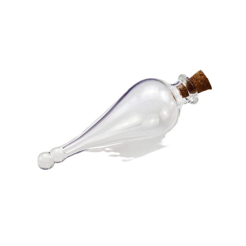 Manufacturers Wholesale Magic Glass Bottle Lucky Agent Bottle Lucky Bottle DIY Necklace Charm Magic Potion Wishing Bottle