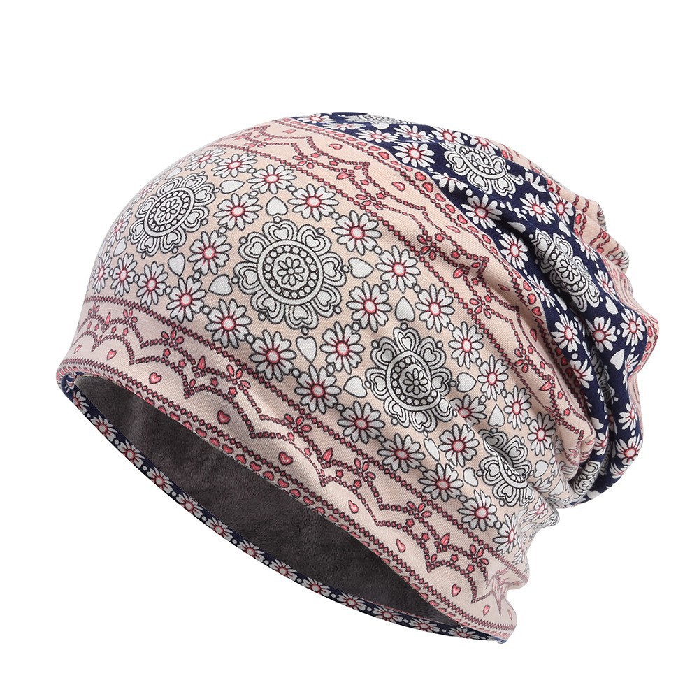 Big promotion hat cross-border e-commerce autumn and winter snow outdoor fleece-lined pullover hat Korean style all-match pile hat circumference