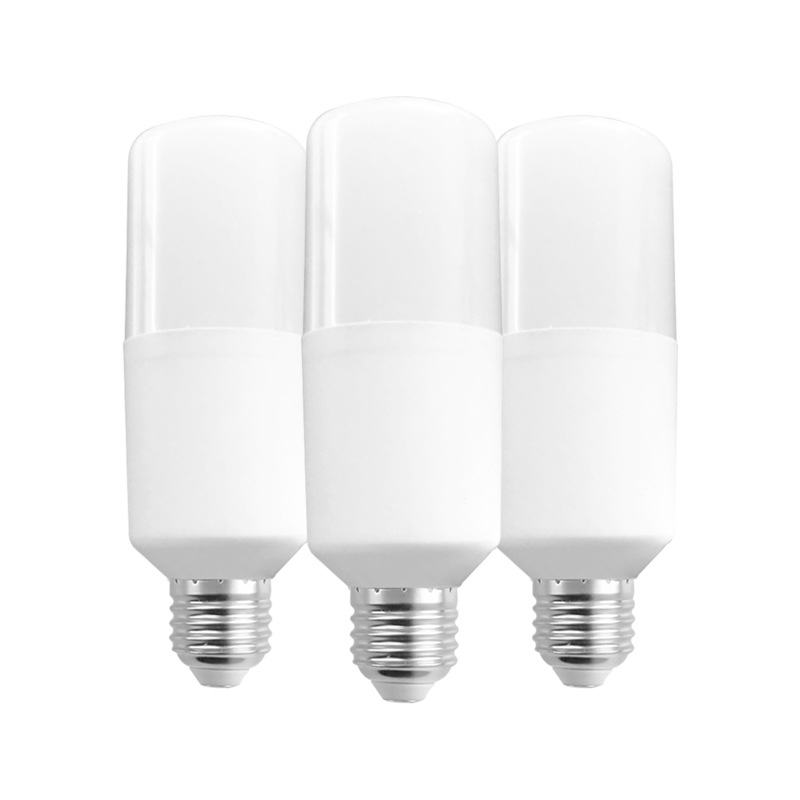 led cylindrical bulb E27 screw cylindrical household lighting strip corn lamp downlight bulb white light yellow light