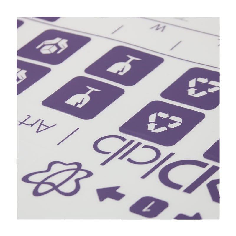 Crystal label UV transfer sticker three-dimensional tear film metal sticker logo pressure sensitive sticker transparent waterproof Crystal sticker