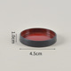 4.5cm red sushi plate