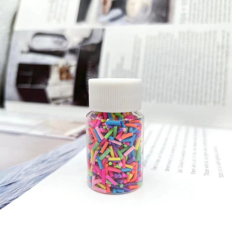 15g/bottle simulation cream drop glue nail art accessories chassis beauty quicksand soft pottery slice particles multi-style