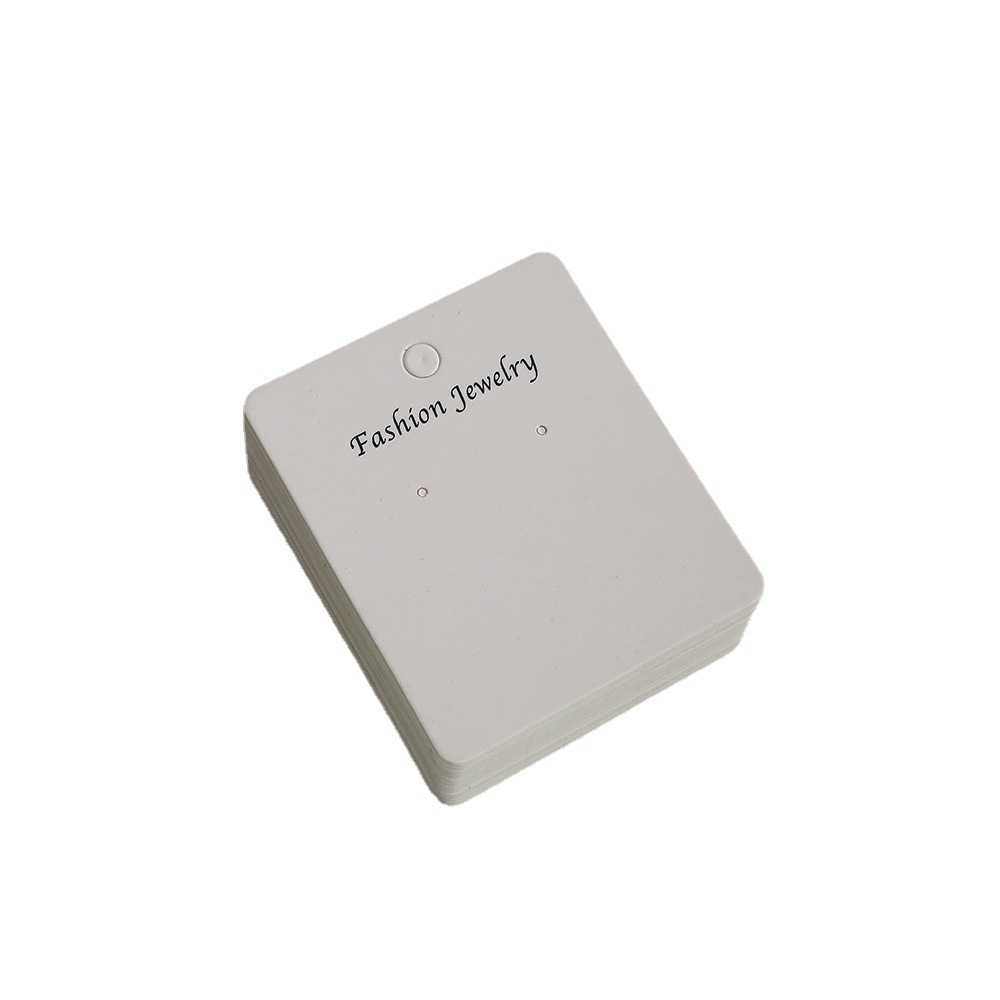 Popular PVC Jewelry Earrings Cardboard Earrings Card Printing Jewelry Card Jewelry Earrings Packaging Card in stock Wholesale