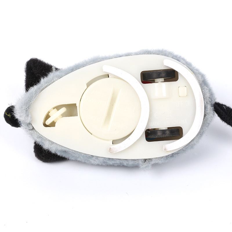 Cat Toy Electric Mouse Sound Luminous Intelligent Induction Cat Toy Interactive Simulation Plush Cat Toy