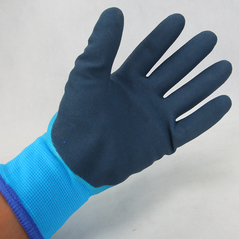Dengsheng 303 Anti-low Temperature Gloves Waterproof Cold-Resistant Fleece-Lined Protective Gloves Glue-Dipped Wear-Resistant Gloves
