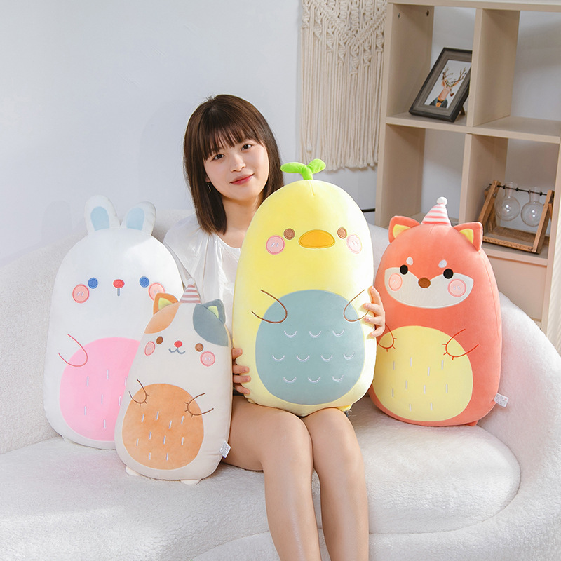 Chicken Dumpty Animal Pillow Wholesale Pillow Plush Toy Gift Cute Doll Cross Border Cushion Cute