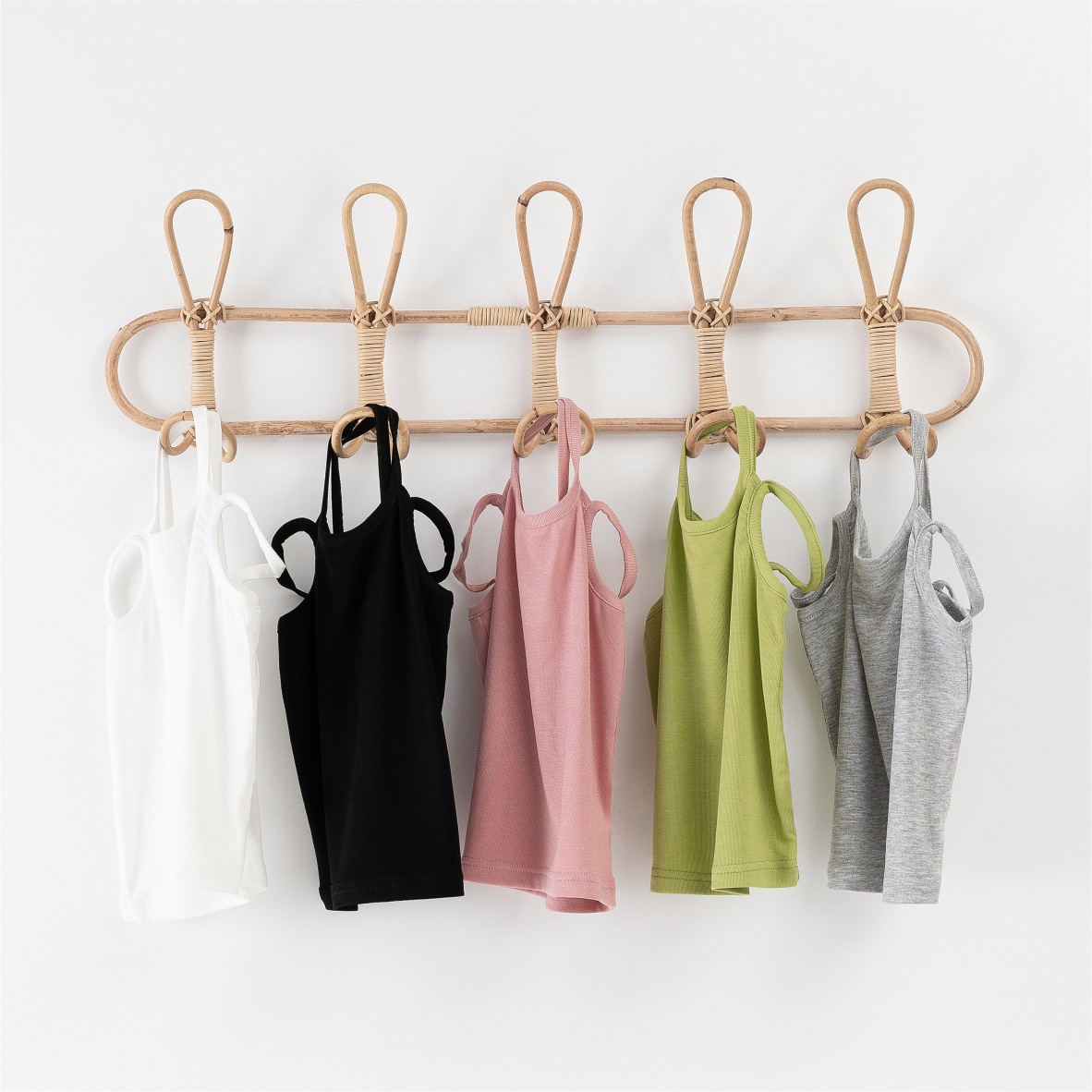 Girls summer thin camisole class a baby girl base underwear big Children girls foreign style camisole wholesale 6