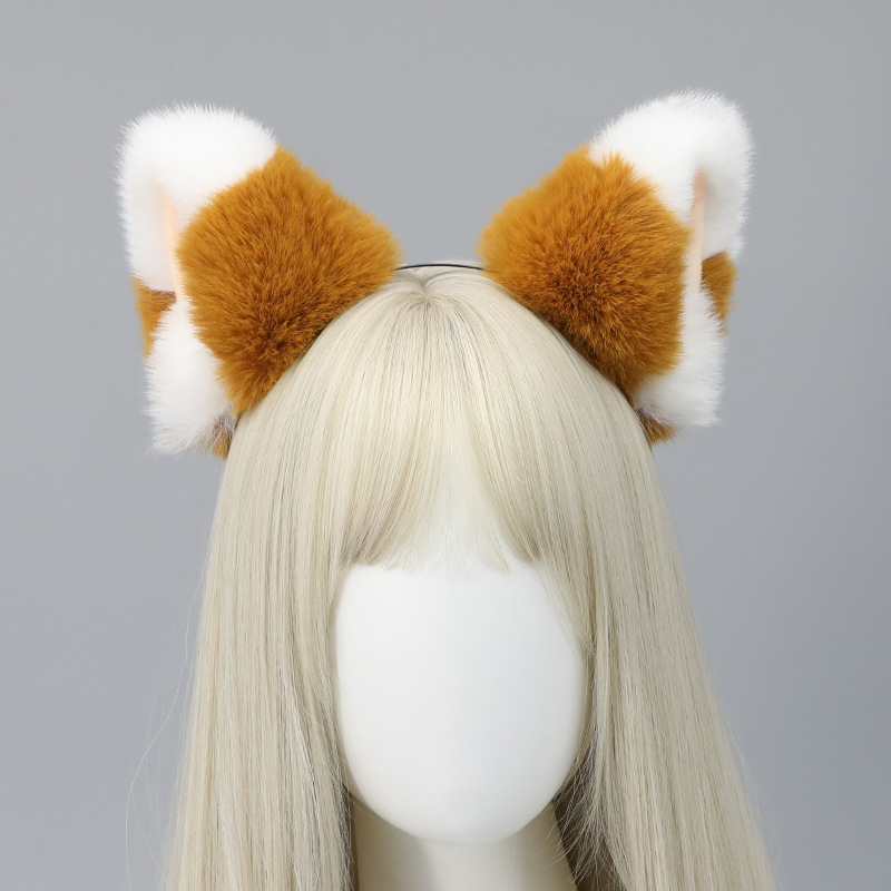 A generation of hair for cute Lolita headdress cosplay beast ear cat ear hairband Fox ear hairpin