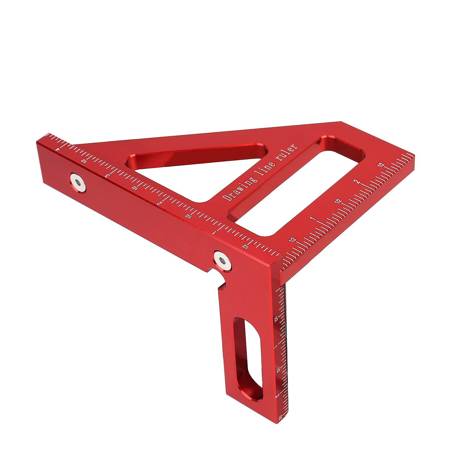 3D Multi-Angle Measuring Ruler45 ° 90 ° line drawing ruler scribing ruler scale cross-border