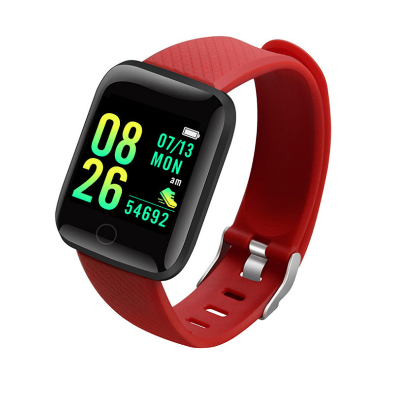 116Plus color screen smart bracelet information Bluetooth sports bracelet heart rate blood pressure electronic monitoring sleep D13