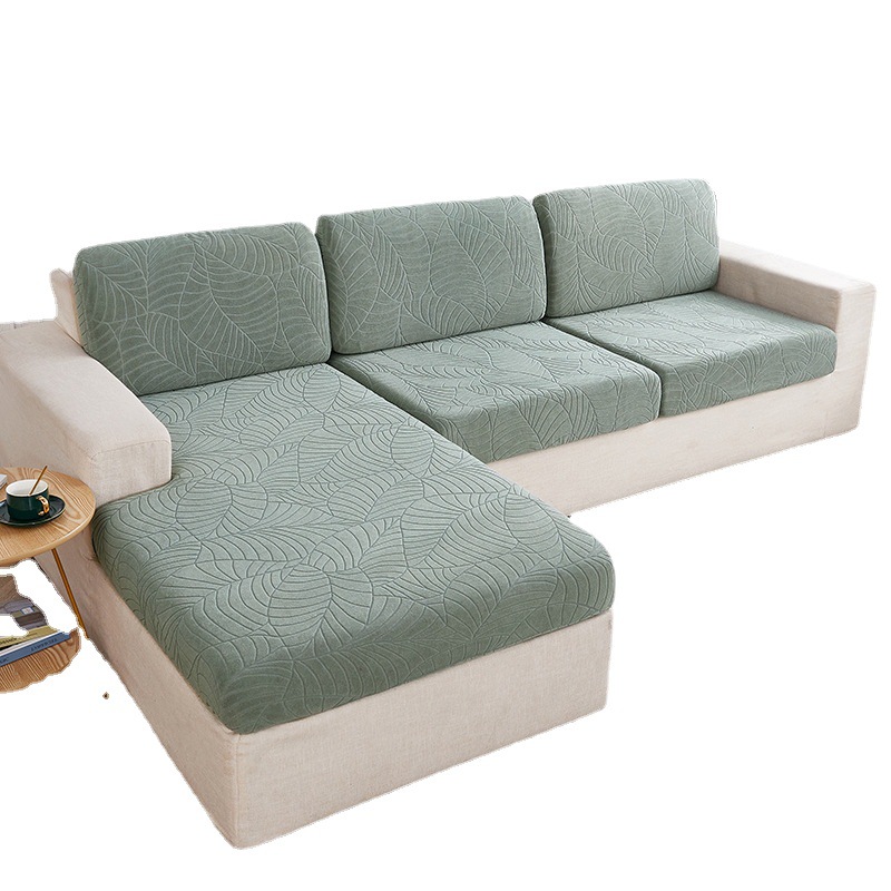 Cross-border new waterproof elastic sofa hat three-dimensional relief jacquard lazy sofa cushion cover multi-person combination