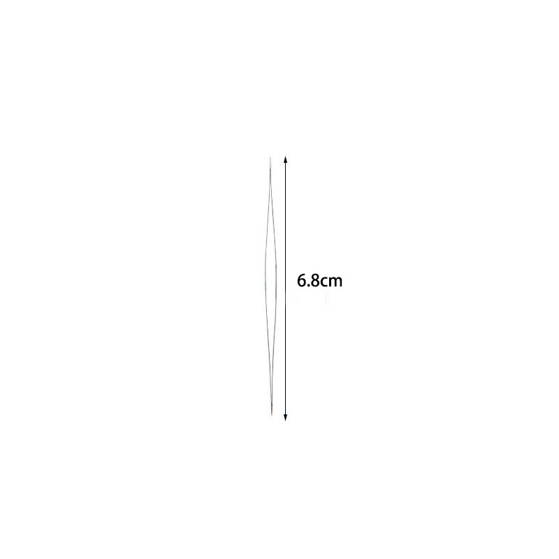 Middle opening needle ball needle 6.8cm