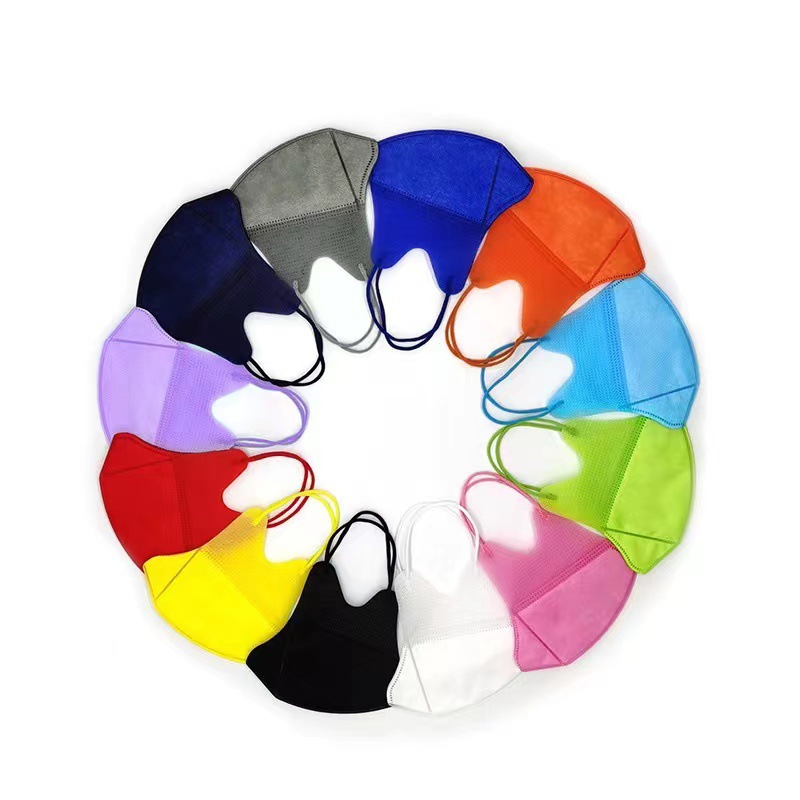 Morandi Disposable 3d Three-layer Summer Thin Breathable Face Small Fashion Protective Mask with Meltblown Cloth